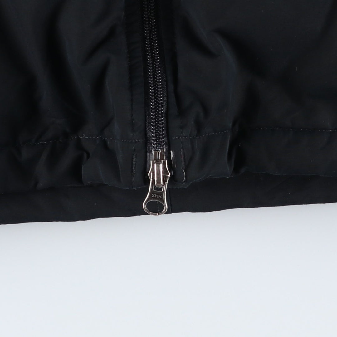 90'S - Vintage Eddie Bauer goose down jacket, men's size M polyester black type Vintage Second Hand