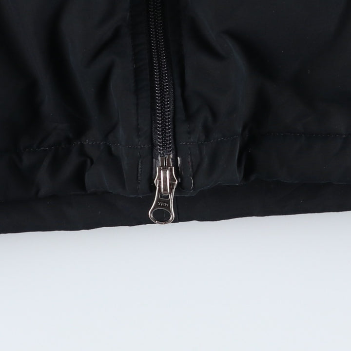 90'S - Vintage Eddie Bauer goose down jacket, men's size M polyester black type Vintage Second Hand