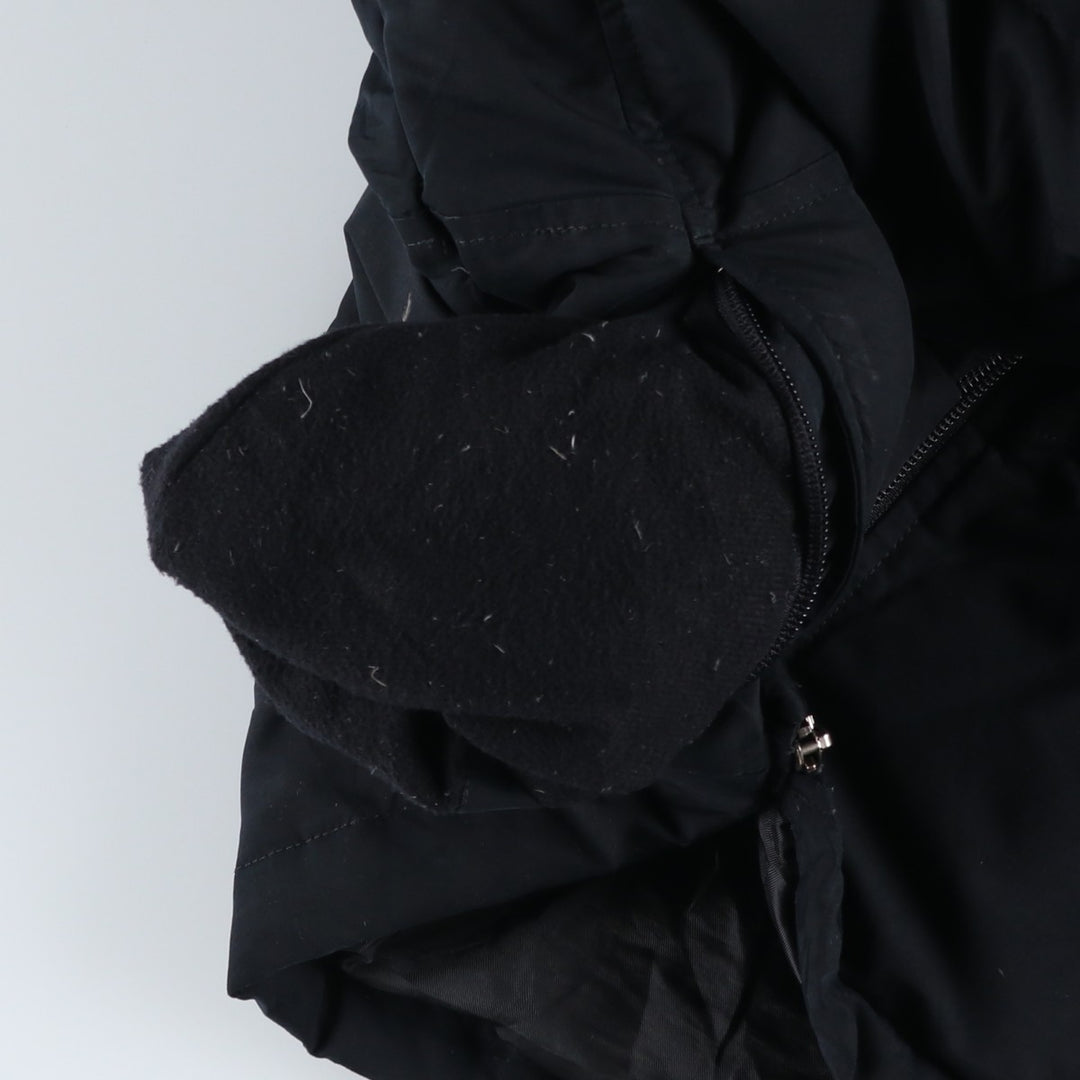 90'S - Vintage Eddie Bauer goose down jacket, men's size M polyester black type Vintage Second Hand