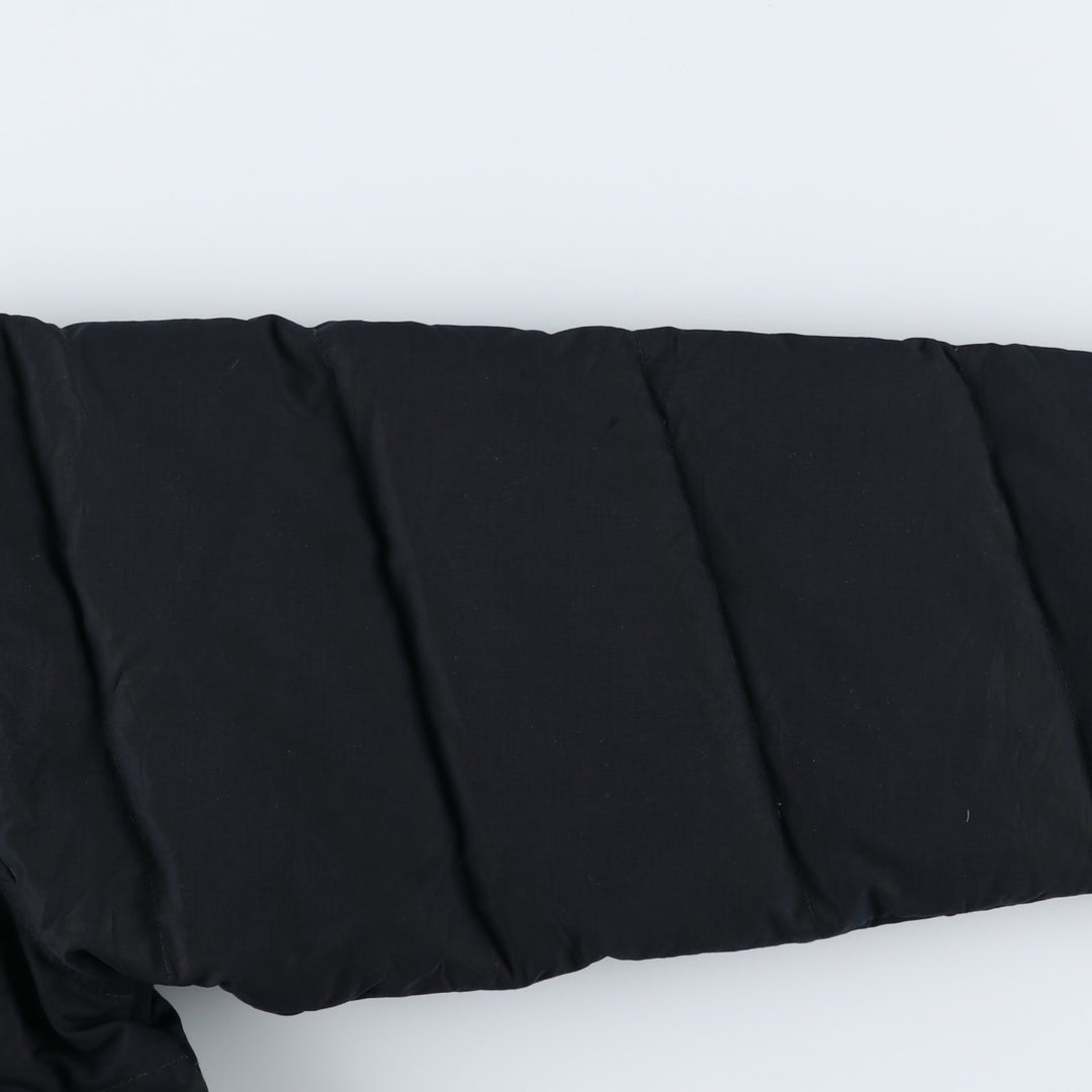 90'S - Vintage Eddie Bauer goose down jacket, men's size M polyester black type Vintage Second Hand
