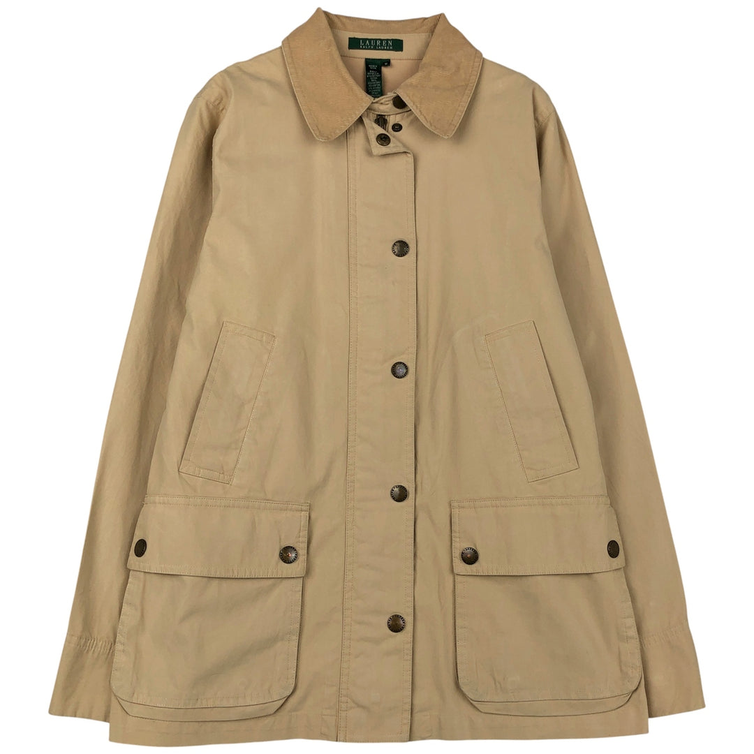 Ralph Lauren hunting jacket, women's size M (approx.) cotton Beige type Vintage Second Hand