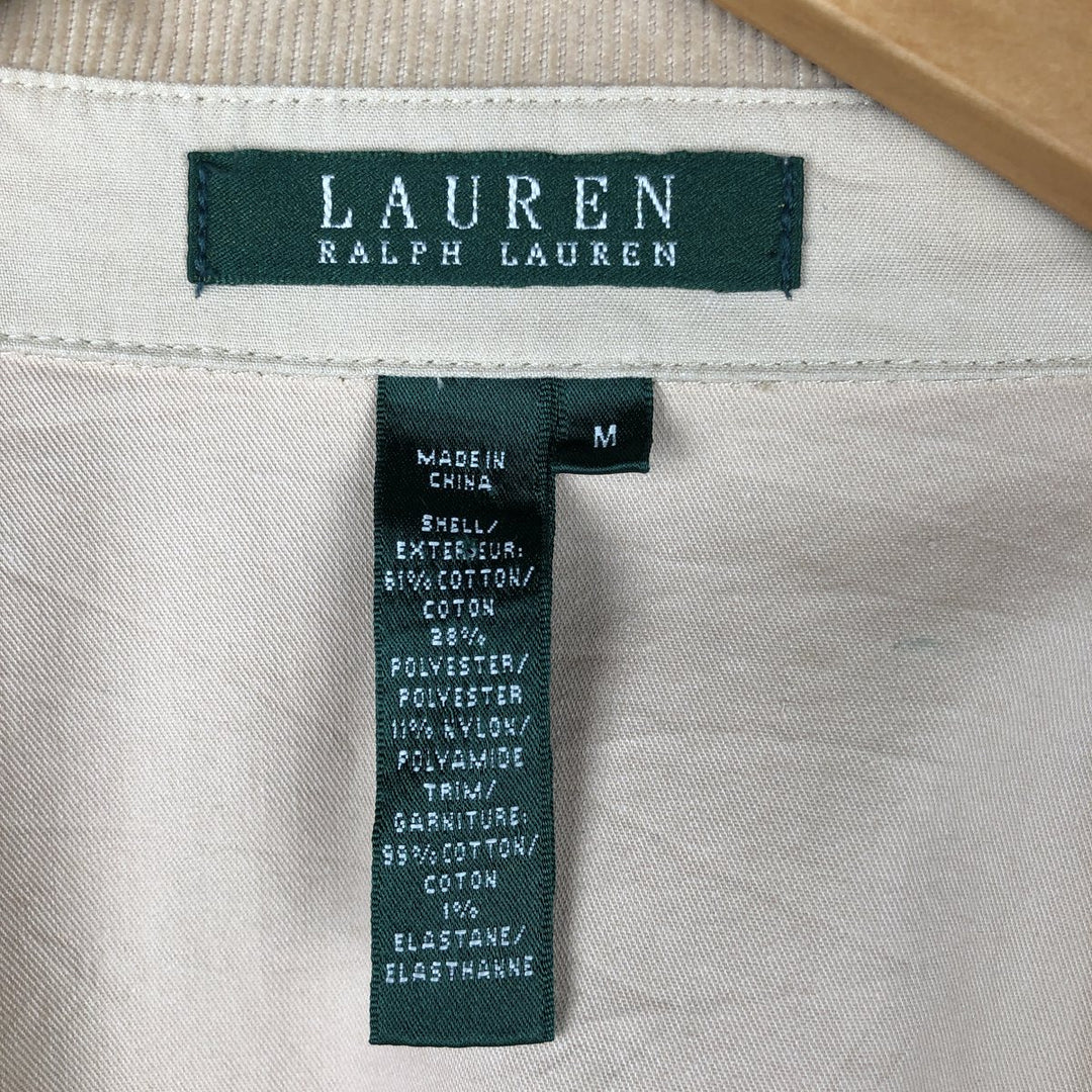 Ralph Lauren hunting jacket, women's size M (approx.) cotton Beige type Vintage Second Hand