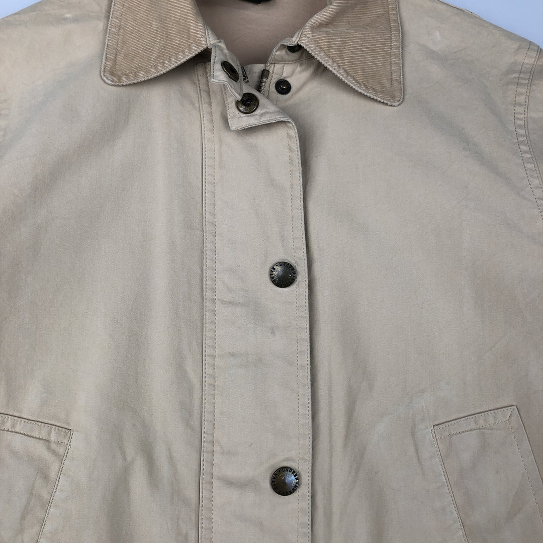 Ralph Lauren hunting jacket, women's size M (approx.) cotton Beige type Vintage Second Hand