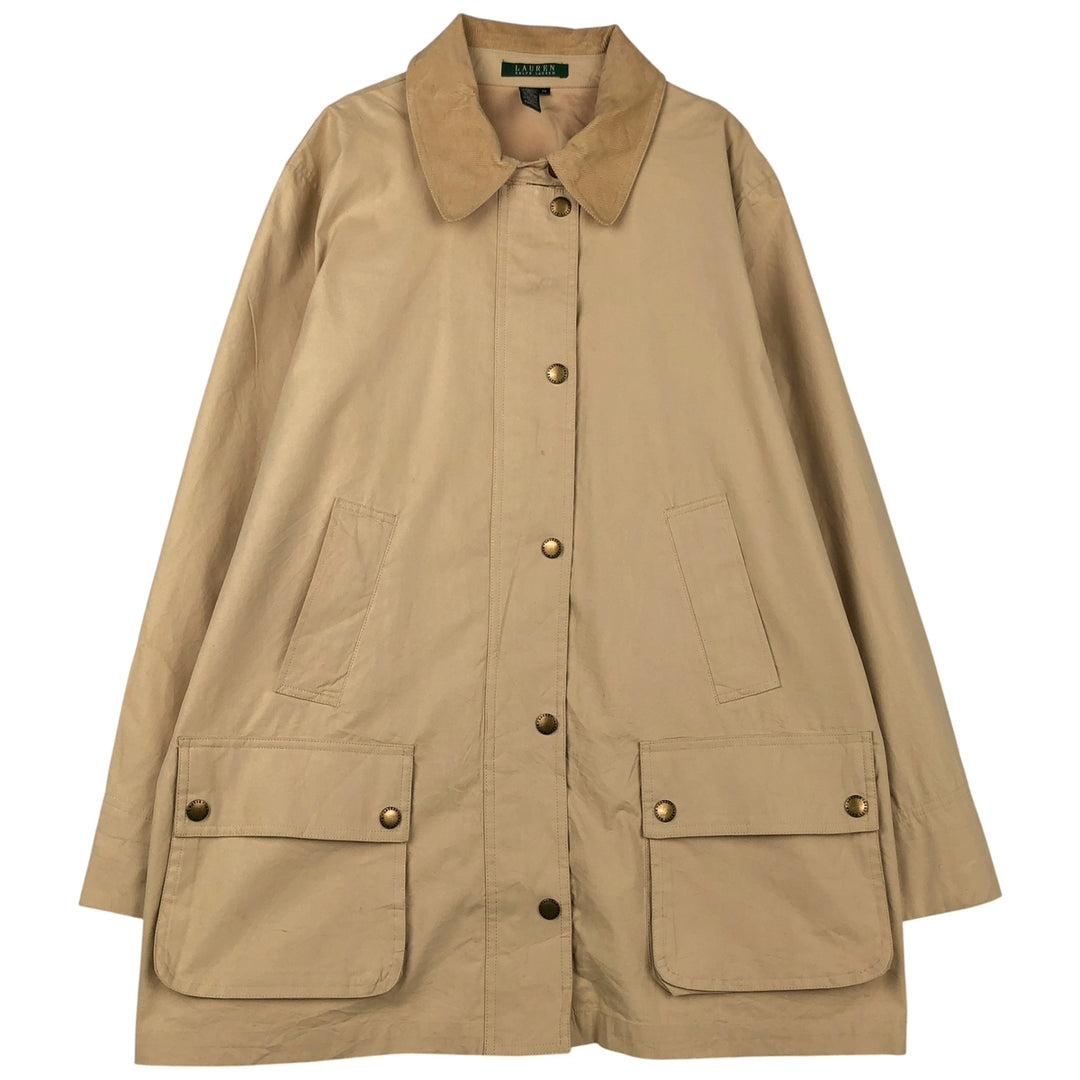 Ralph Lauren hunting jacket, women's size XXL (approx.) cotton Beige type Vintage Second Hand