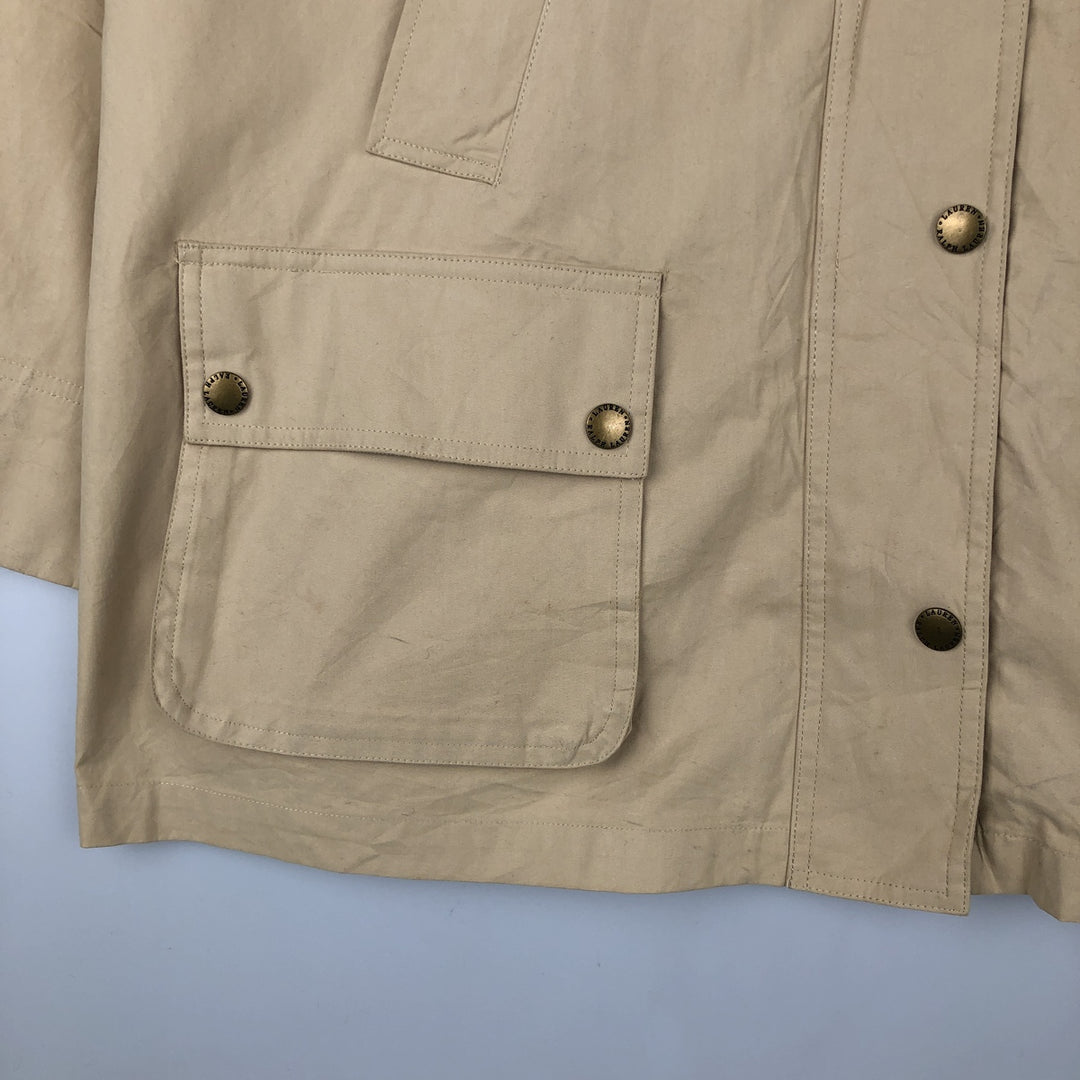 Ralph Lauren hunting jacket, women's size XXL (approx.) cotton Beige type Vintage Second Hand