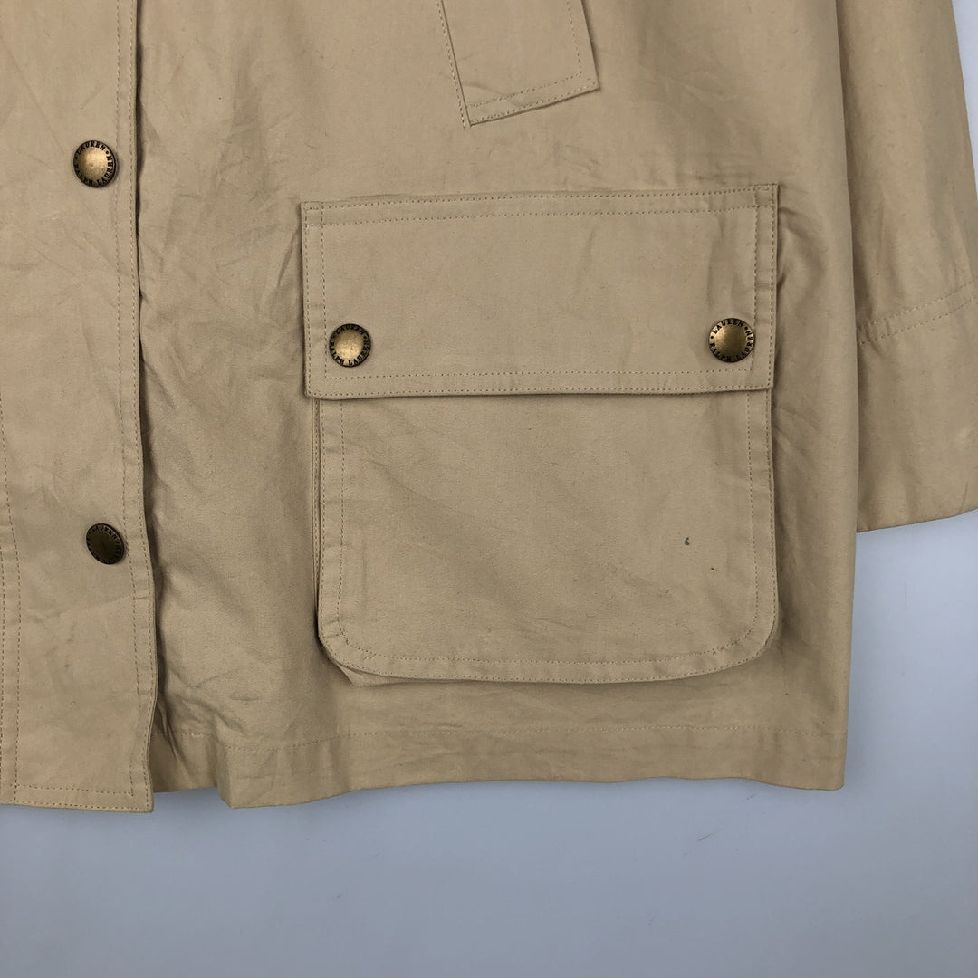 Ralph Lauren hunting jacket, women's size XXL (approx.) cotton Beige type Vintage Second Hand