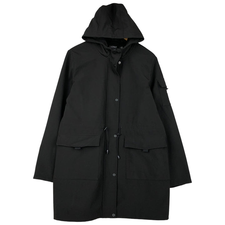 Ralph Lauren Softshell Parka, Women's Size L (approx.) polyester black type Vintage Second Hand