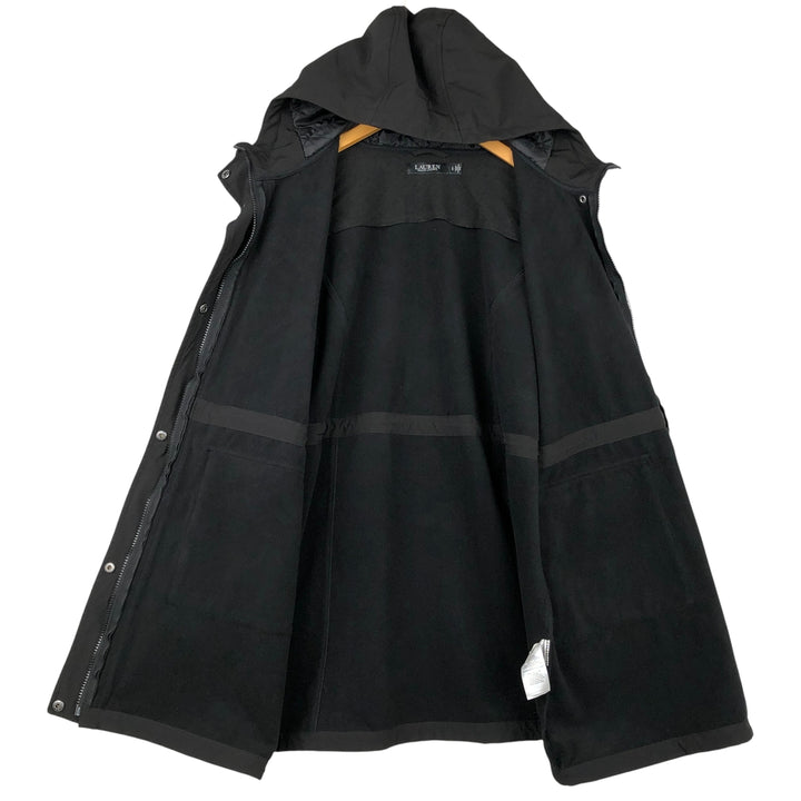Ralph Lauren Softshell Parka, Women's Size L (approx.) polyester black type Vintage Second Hand