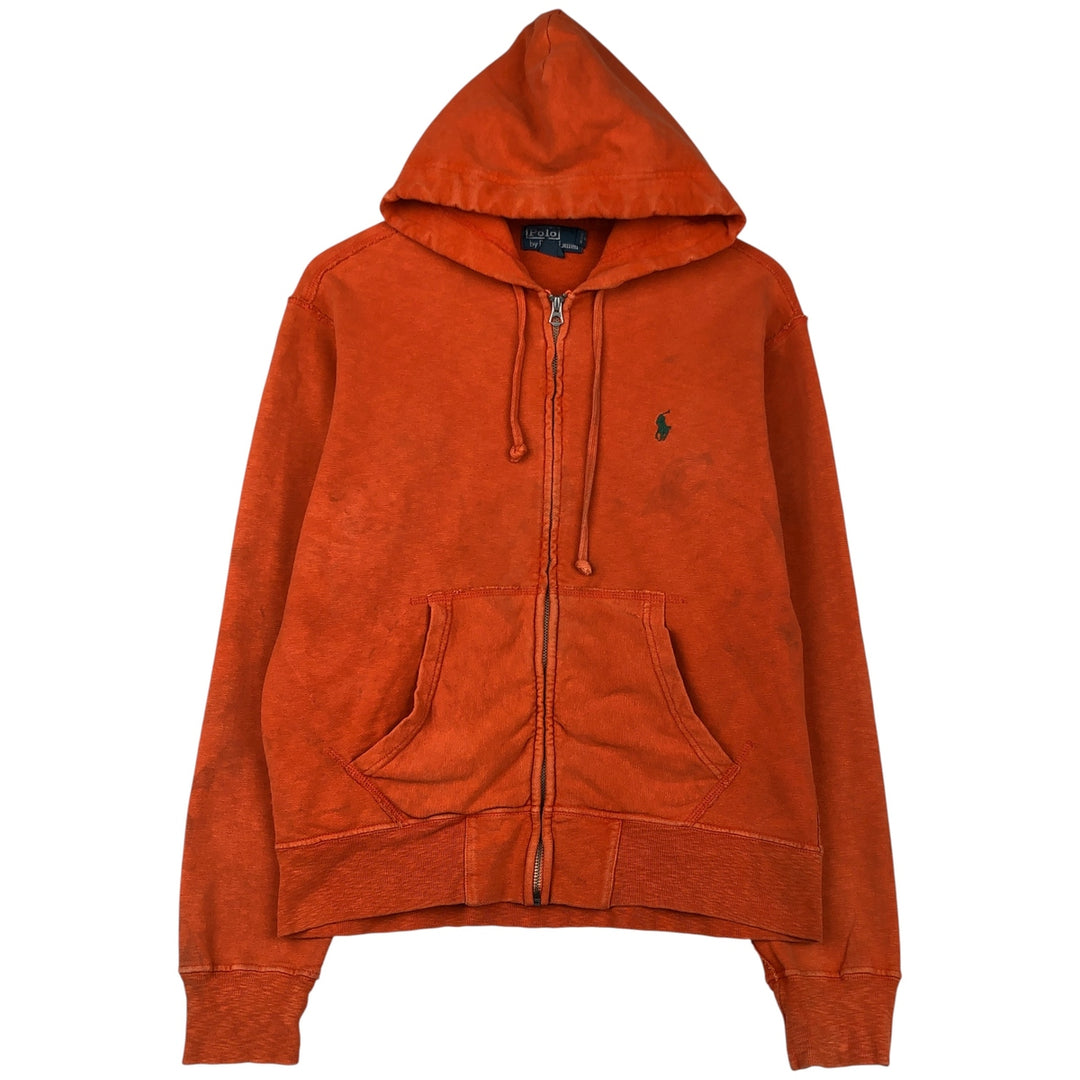 Ralph Lauren POLO by Ralph Lauren Sweat Full Zip Hoodie Men's S cotton orange type Vintage Second Hand
