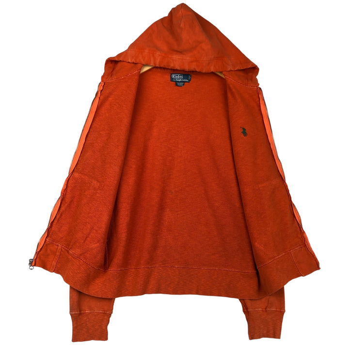 Ralph Lauren POLO by Ralph Lauren Sweat Full Zip Hoodie Men's S cotton orange type Vintage Second Hand
