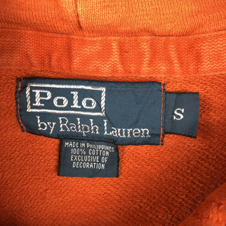 Ralph Lauren POLO by Ralph Lauren Sweat Full Zip Hoodie Men's S cotton orange type Vintage Second Hand
