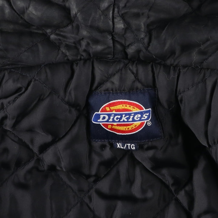 Dickies Active Jacket Type Padded Duck Full Zip Hoodie, Men's XL cotton ocher yellow type Vintage Second Hand