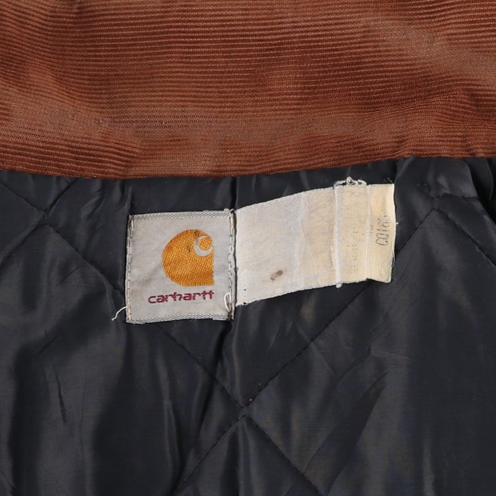 Carhartt Traditional Padded Duck Work Jacket, Men's Size XL unclear ocher yellow type Vintage Second Hand
