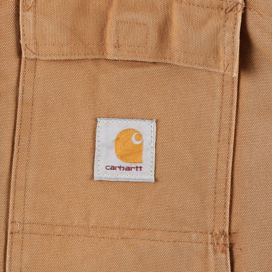 Carhartt Traditional Padded Duck Work Jacket, Men's Size XL unclear ocher yellow type Vintage Second Hand