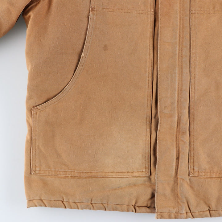 Carhartt Traditional Padded Duck Work Jacket, Men's Size XL unclear ocher yellow type Vintage Second Hand
