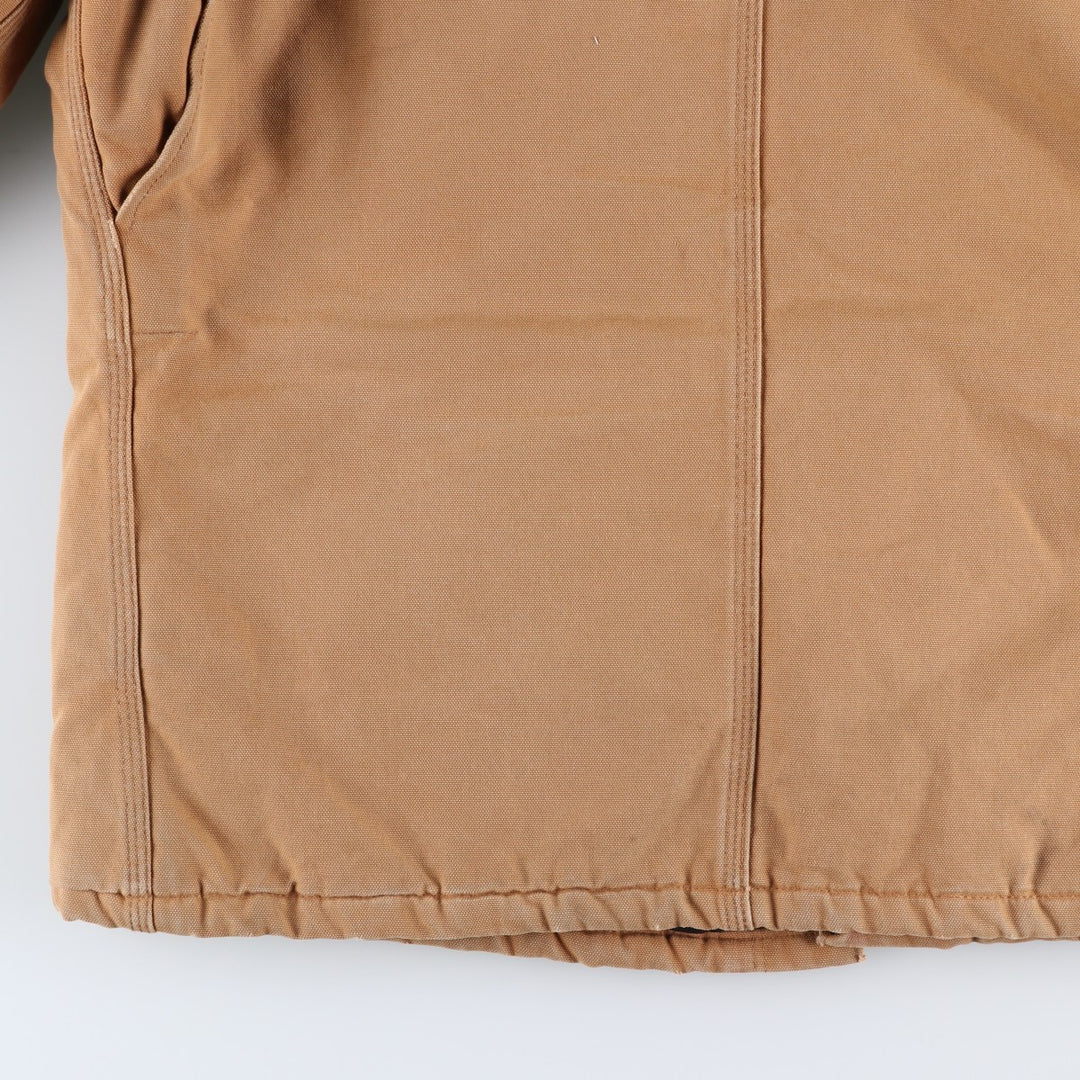 Carhartt Traditional Padded Duck Work Jacket, Men's Size XL unclear ocher yellow type Vintage Second Hand