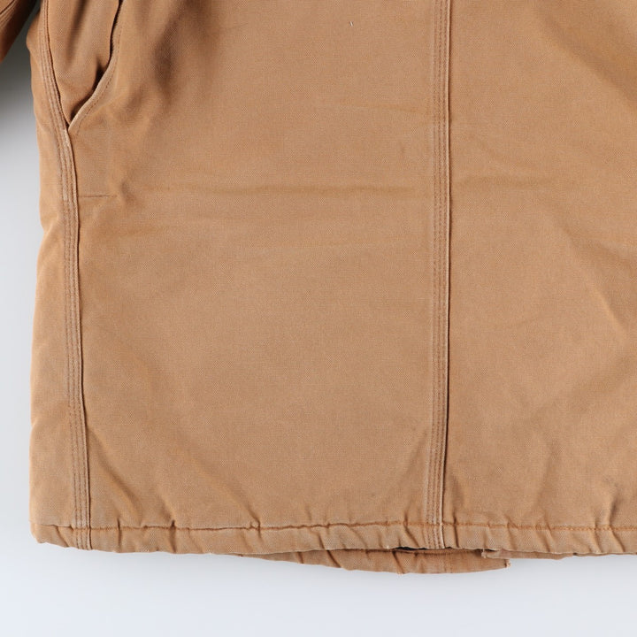 Carhartt Traditional Padded Duck Work Jacket, Men's Size XL unclear ocher yellow type Vintage Second Hand