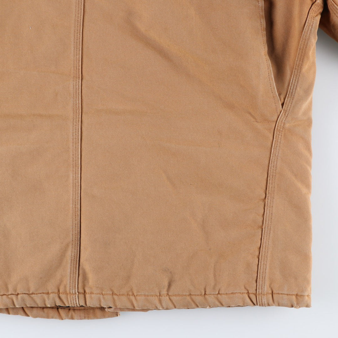 Carhartt Traditional Padded Duck Work Jacket, Men's Size XL unclear ocher yellow type Vintage Second Hand