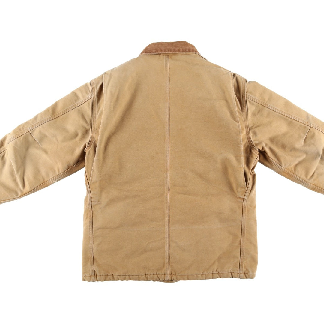 Carhartt Traditional Padded Duck Work Jacket, Made in USA, Men's Size L unclear ocher yellow type Vintage Second Hand
