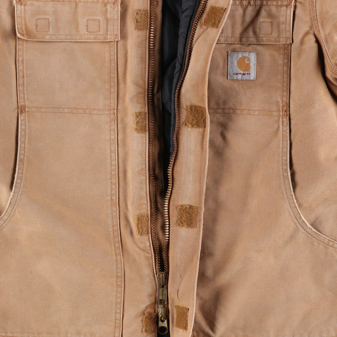 Carhartt Traditional Padded Duck Work Jacket, Made in USA, Men's Size L unclear ocher yellow type Vintage Second Hand