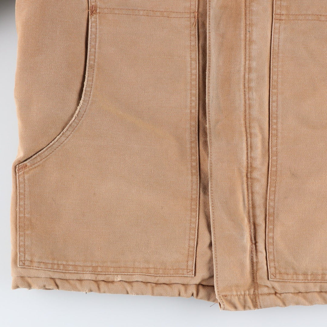 Carhartt Traditional Padded Duck Work Jacket, Made in USA, Men's Size L unclear ocher yellow type Vintage Second Hand