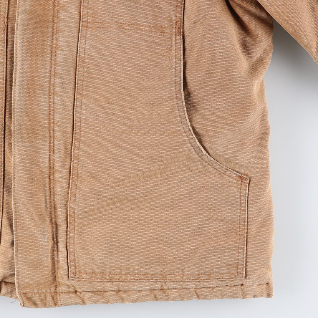 Carhartt Traditional Padded Duck Work Jacket, Made in USA, Men's Size L unclear ocher yellow type Vintage Second Hand