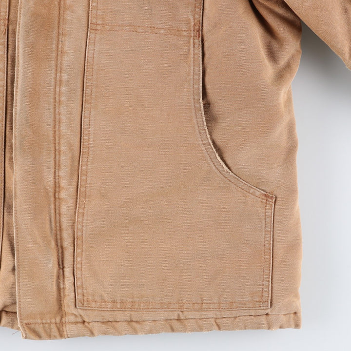 Carhartt Traditional Padded Duck Work Jacket, Made in USA, Men's Size L unclear ocher yellow type Vintage Second Hand