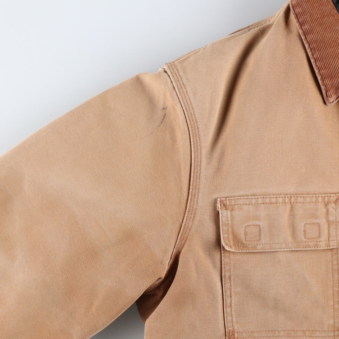 Carhartt Traditional Padded Duck Work Jacket, Made in USA, Men's Size L unclear ocher yellow type Vintage Second Hand