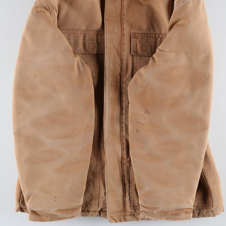 Carhartt Traditional Padded Duck Work Jacket, Made in USA, Men's Size L unclear ocher yellow type Vintage Second Hand