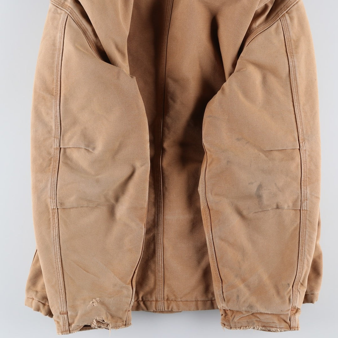 Carhartt Traditional Padded Duck Work Jacket, Made in USA, Men's Size L unclear ocher yellow type Vintage Second Hand