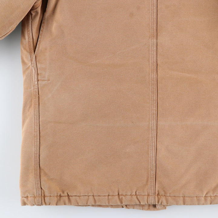 Carhartt Traditional Padded Duck Work Jacket, Made in USA, Men's Size L unclear ocher yellow type Vintage Second Hand