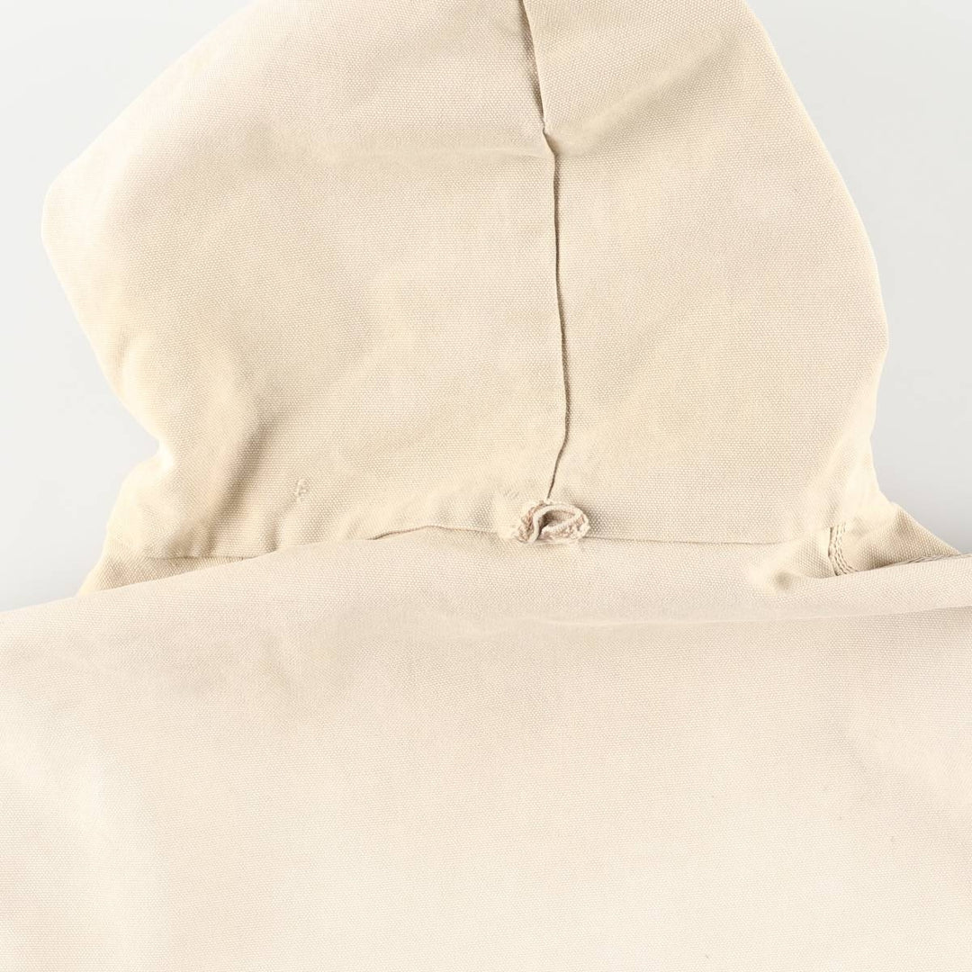 00'S Carhartt Active Jacket Duck Full Zip Parka Made in USA Men's XL cotton unbleached Vintage Second Hand