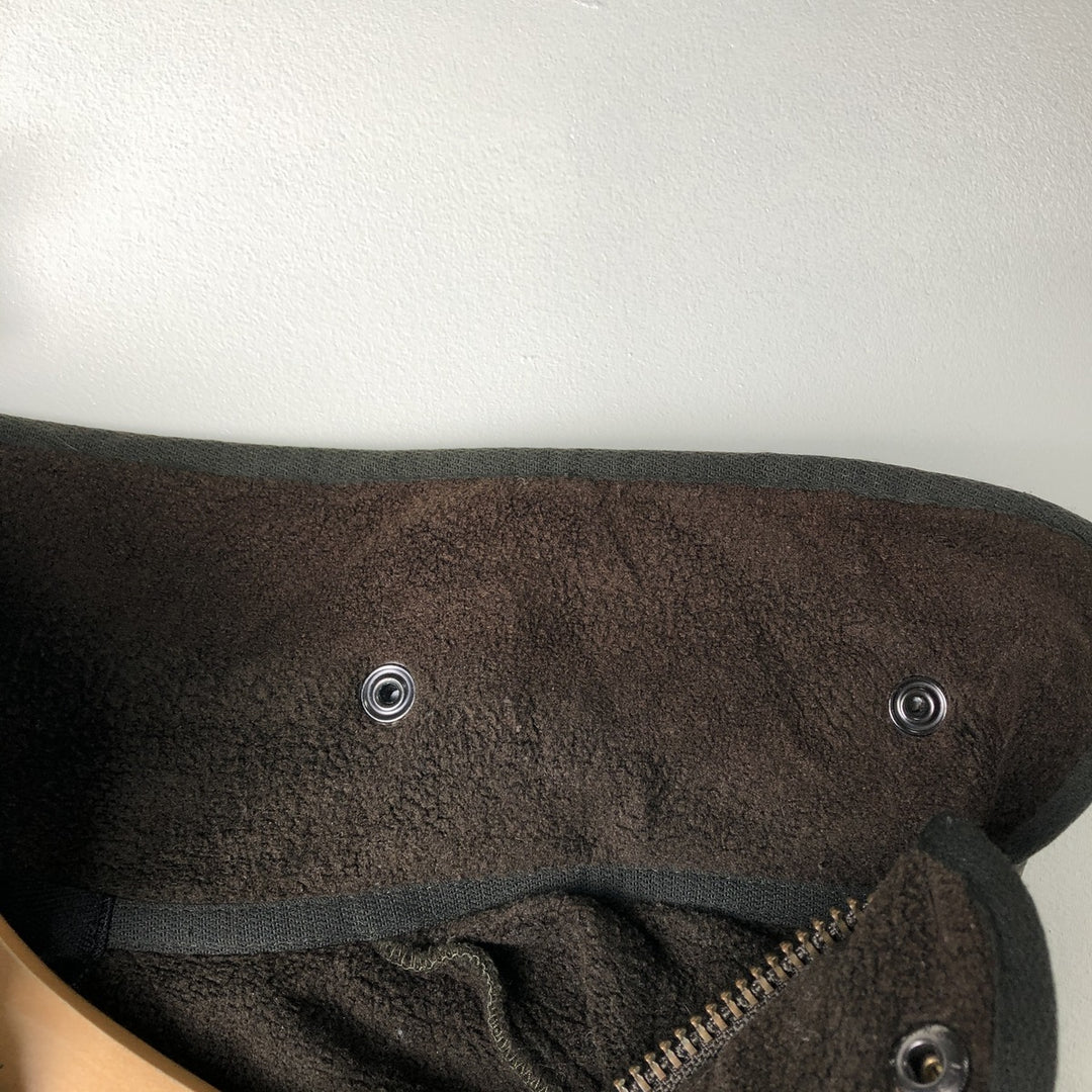 2000s~ Barbour Polarquilted Jacket, Long, Quilted Puffer Jacket, Men's Size M Nylon Khaki type Vintage Second Hand