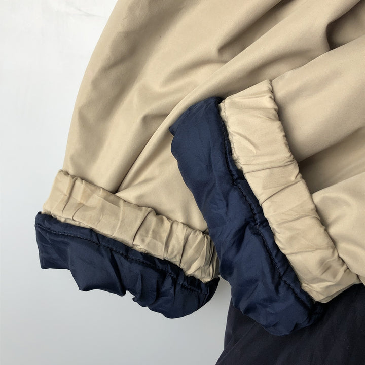 Ralph Lauren CHAPS padded puffer jacket, men's size L polyester Beige type Vintage Second Hand