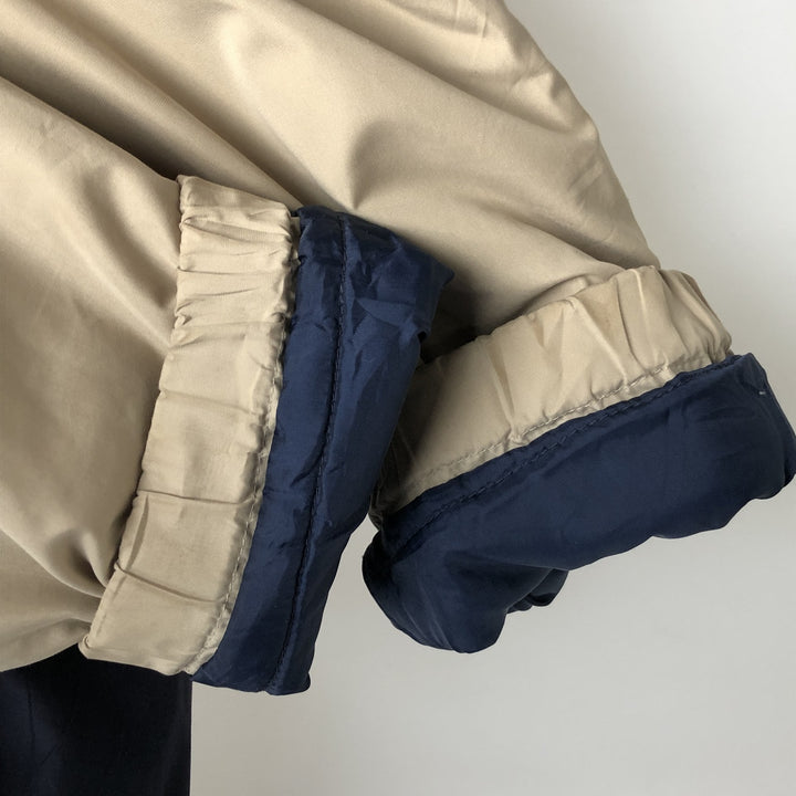 Ralph Lauren CHAPS padded puffer jacket, men's size L polyester Beige type Vintage Second Hand