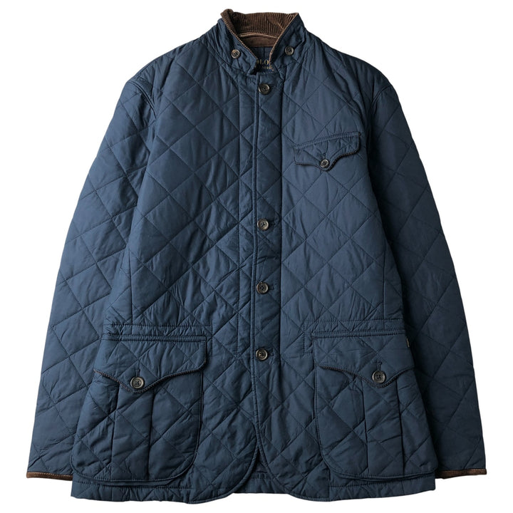 Ralph Lauren POLO RALPH LAUREN quilted puffer jacket, men's size S polyester navy blue type Vintage Second Hand