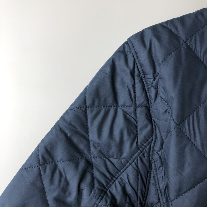 Ralph Lauren POLO RALPH LAUREN quilted puffer jacket, men's size S polyester navy blue type Vintage Second Hand