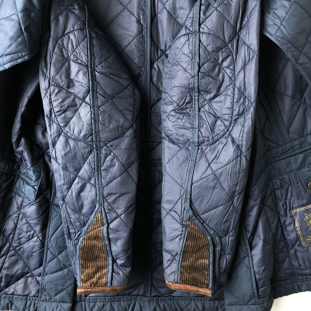 Ralph Lauren POLO RALPH LAUREN quilted puffer jacket, men's size S polyester navy blue type Vintage Second Hand
