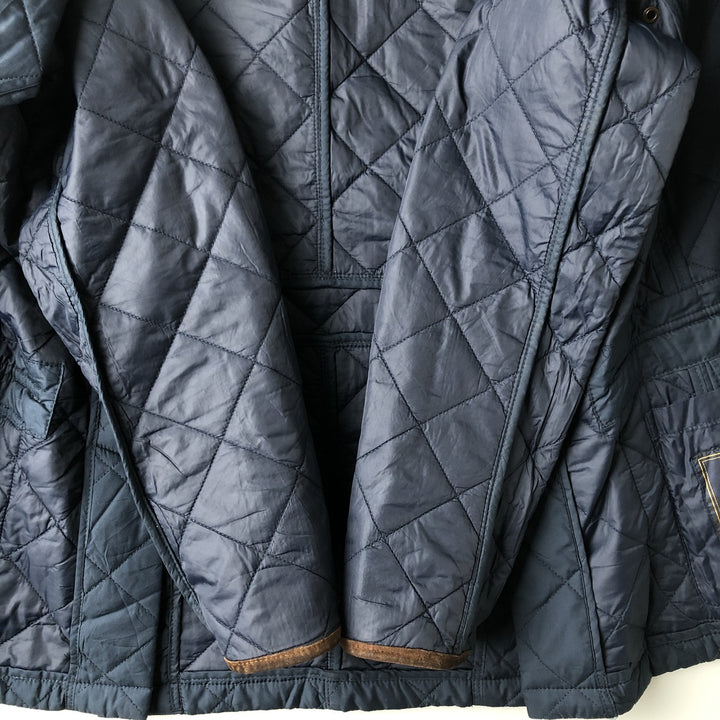 Ralph Lauren POLO RALPH LAUREN quilted puffer jacket, men's size S polyester navy blue type Vintage Second Hand