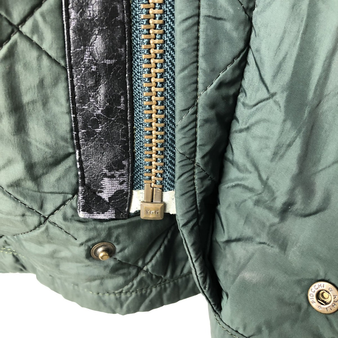 Burberry's BURBERRY LONDON quilted puffer jacket, men's size XL unclear dark green Vintage Second Hand