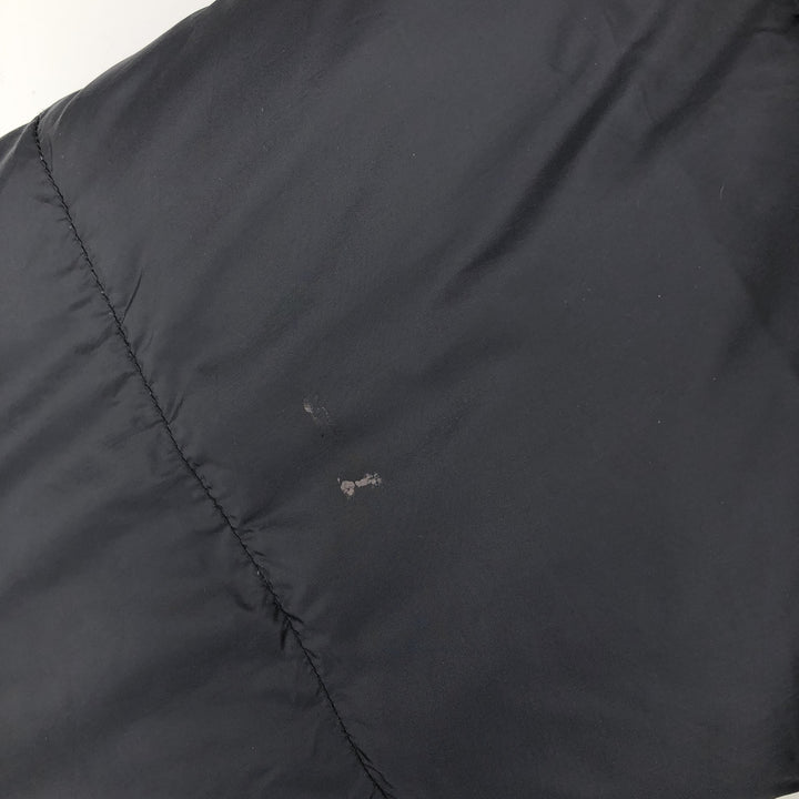 Vintage 80s-90'S Lands' End Goose Down Jacket, Men's Size Medium Nylon black type Vintage Second Hand