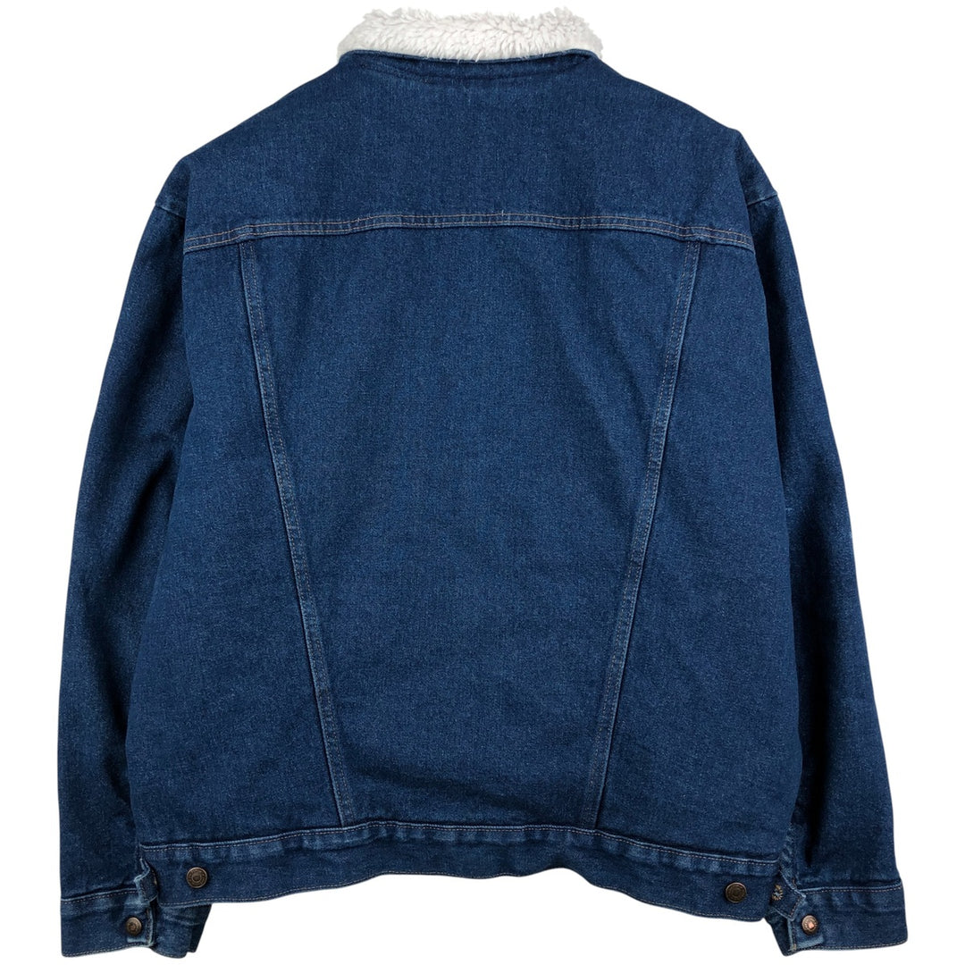Vintage 1990'S Wrangler padded denim jacket, men's size XL cotton blue type Vintage Second Hand