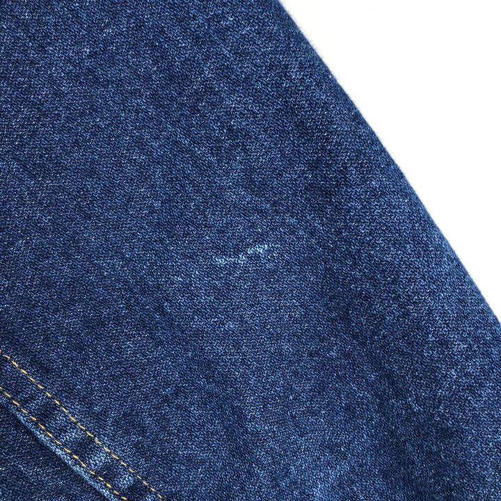 Vintage 1990'S Wrangler padded denim jacket, men's size XL cotton blue type Vintage Second Hand