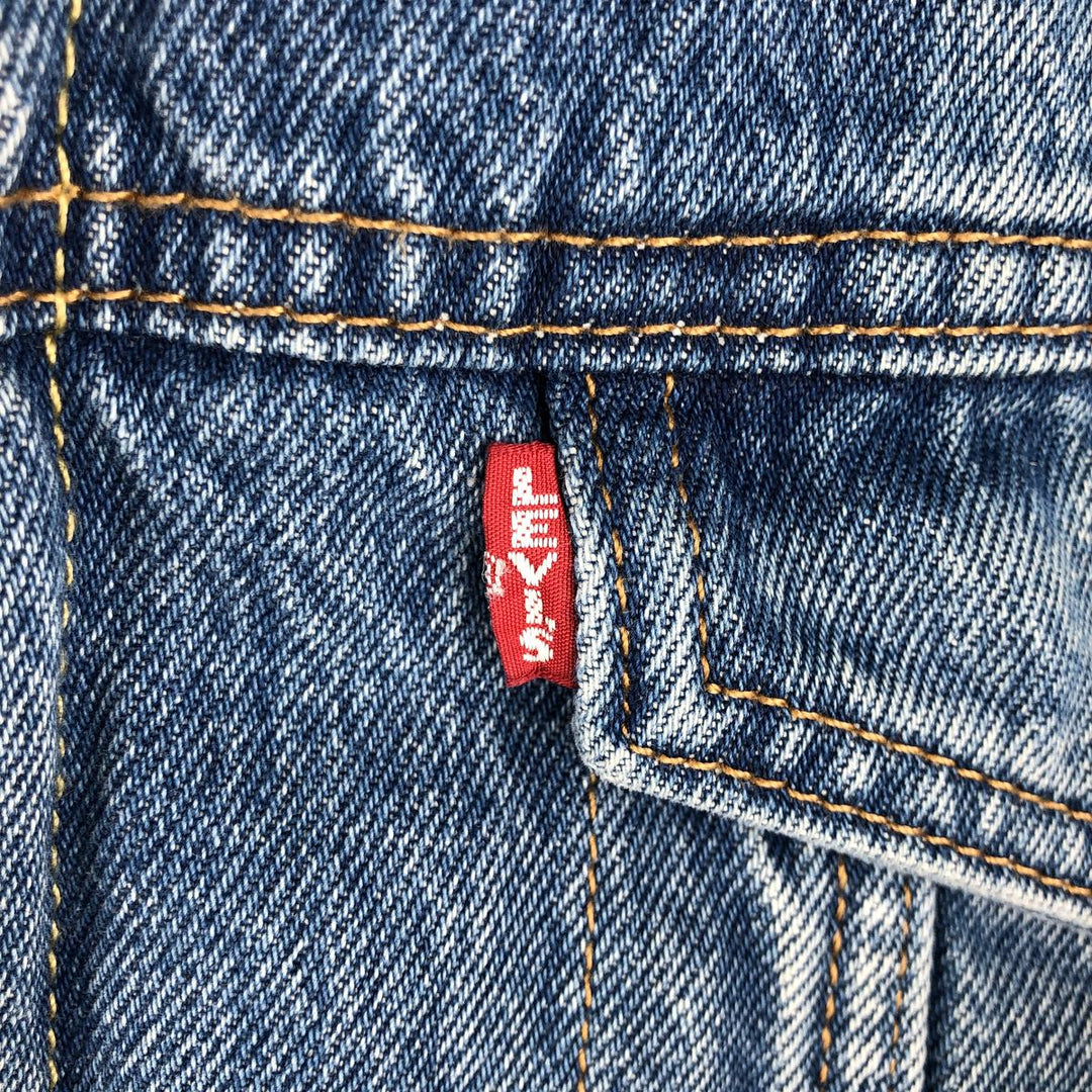 Levi's Premium Padded Denim Jacket, Men's Size XL cotton blue type Vintage Second Hand