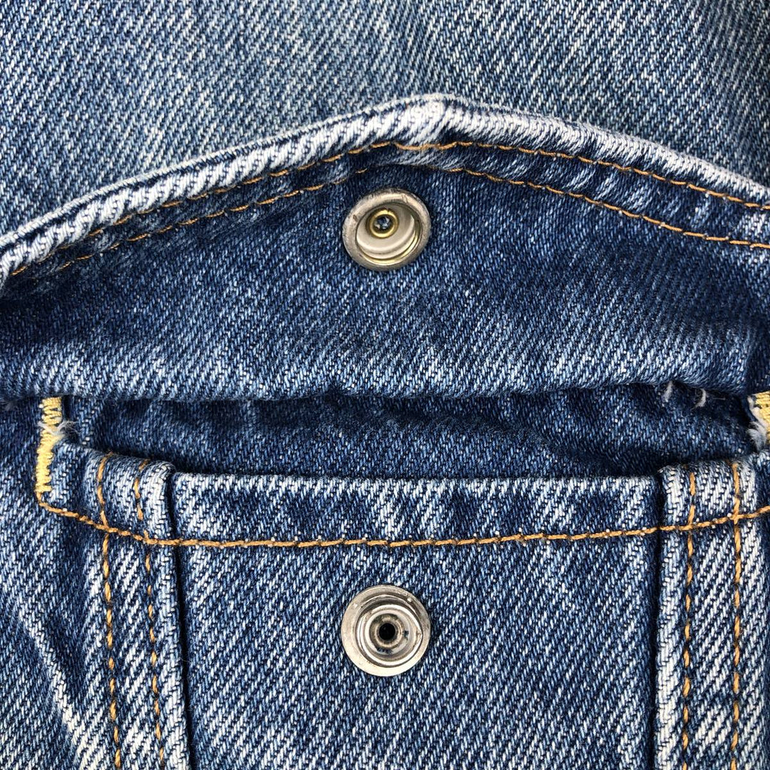 Levi's Premium Padded Denim Jacket, Men's Size XL cotton blue type Vintage Second Hand