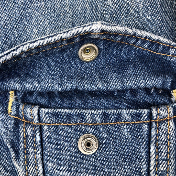 Levi's Premium Padded Denim Jacket, Men's Size XL cotton blue type Vintage Second Hand