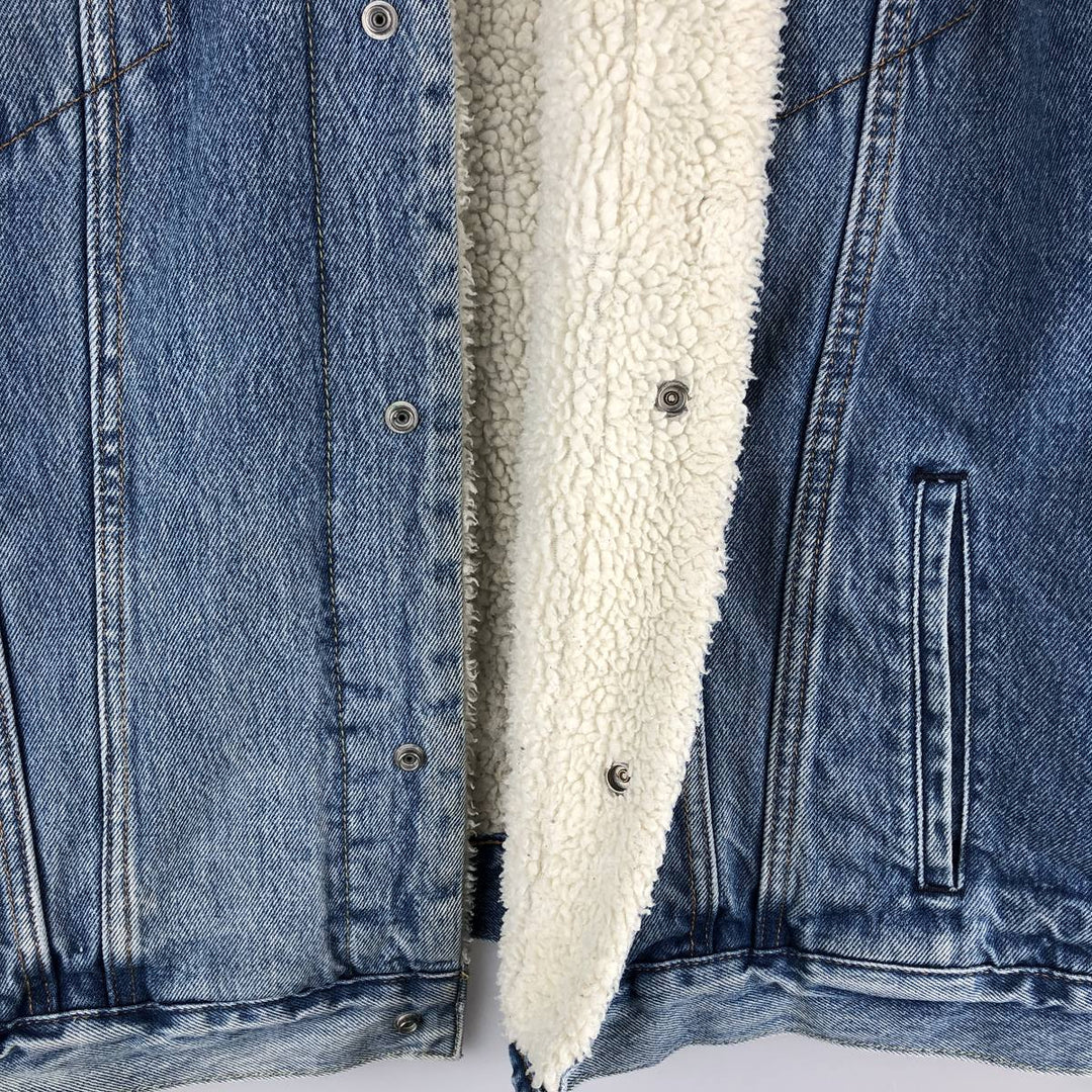 Levi's Premium Padded Denim Jacket, Men's Size XL cotton blue type Vintage Second Hand