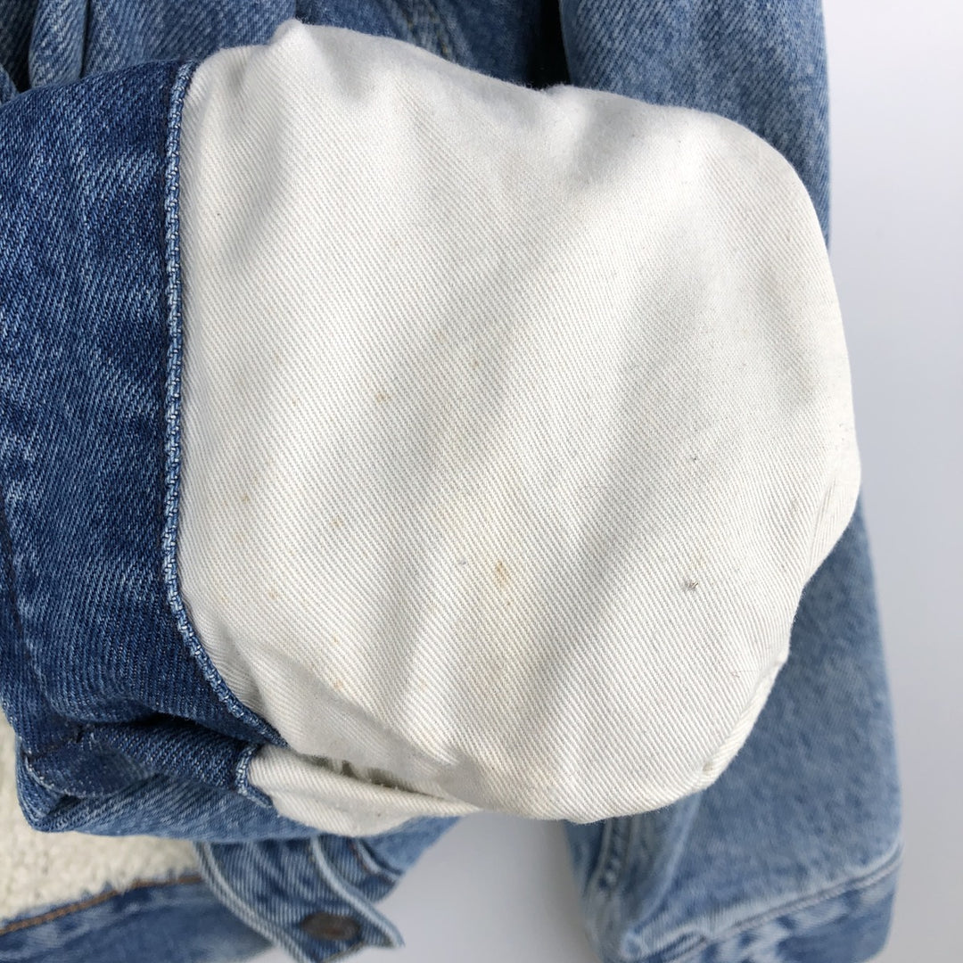 Levi's Premium Padded Denim Jacket, Men's Size XL cotton blue type Vintage Second Hand