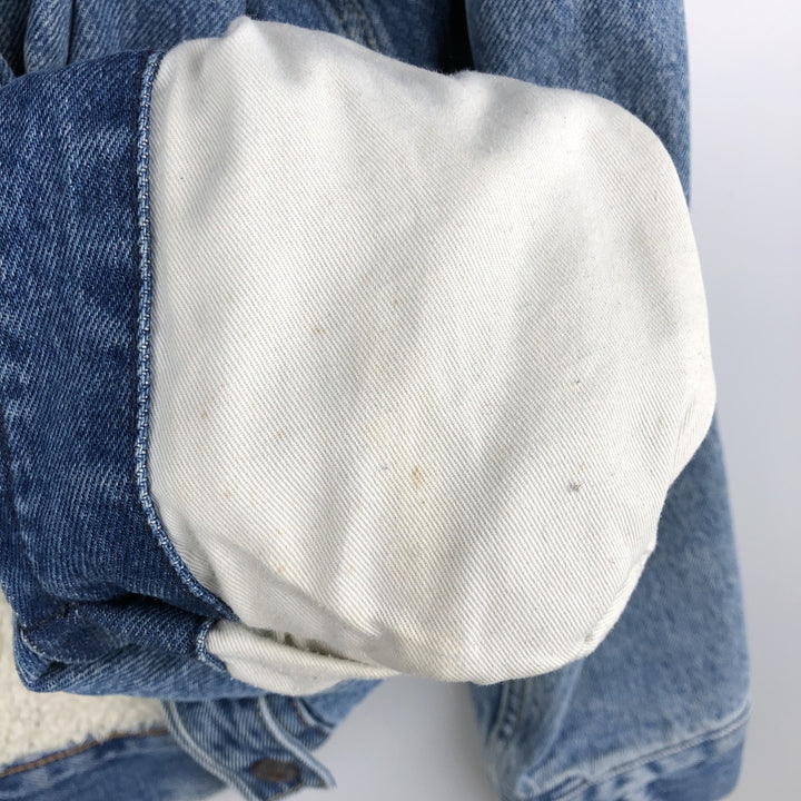 Levi's Premium Padded Denim Jacket, Men's Size XL cotton blue type Vintage Second Hand