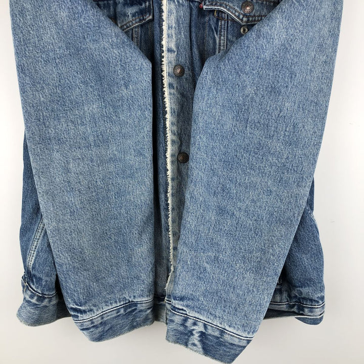 Levi's Premium Padded Denim Jacket, Men's Size XL cotton blue type Vintage Second Hand